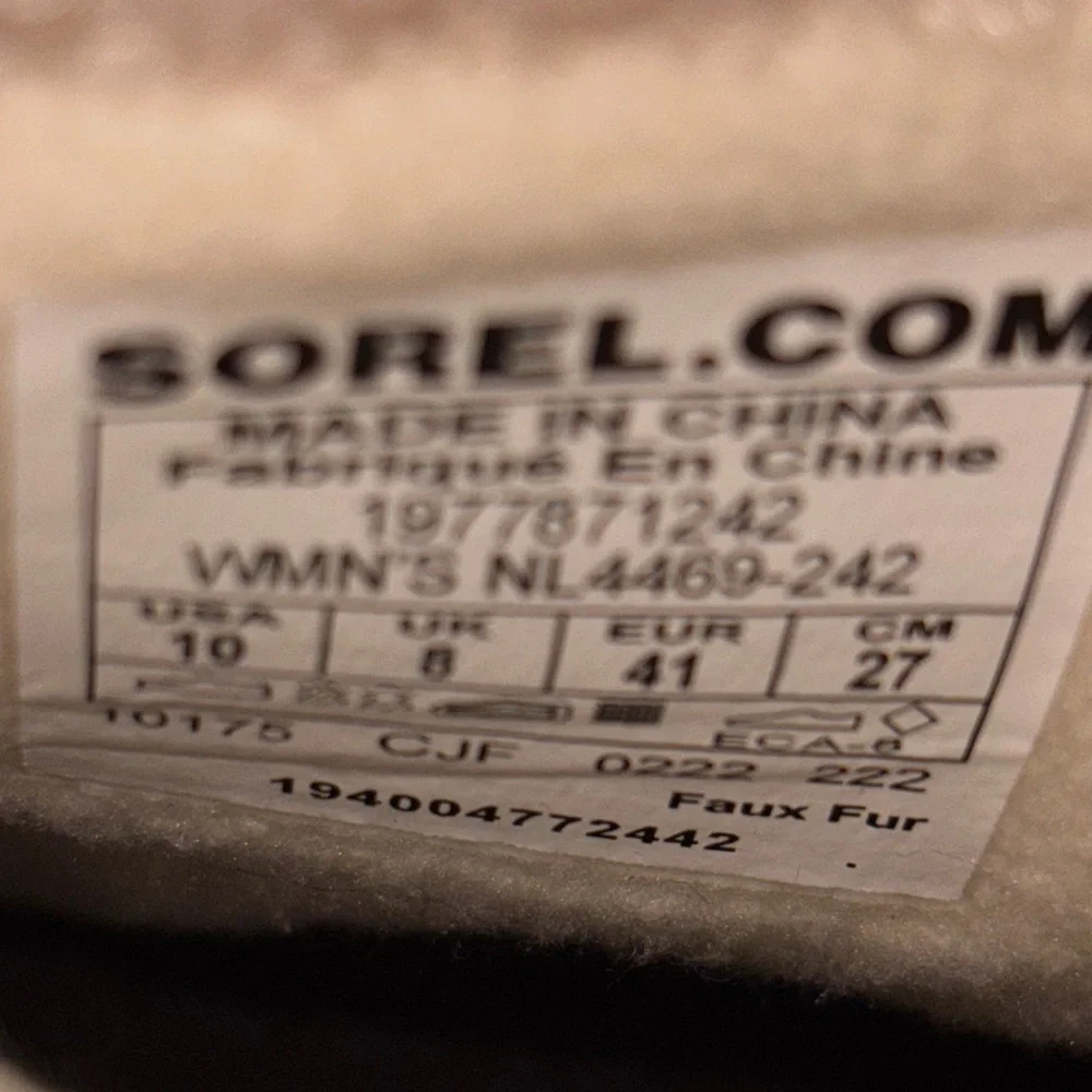 Sorel Tivoil IV Waterproof Suede Snow Lace Up‎ Boots Women 10 Cold Winter Outing
